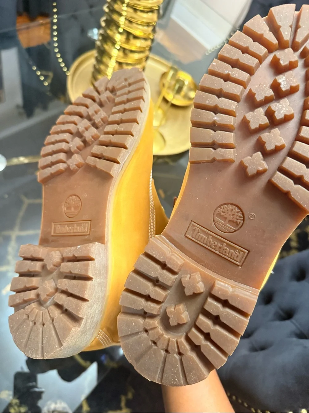 Timberland Orange Box with White Logo